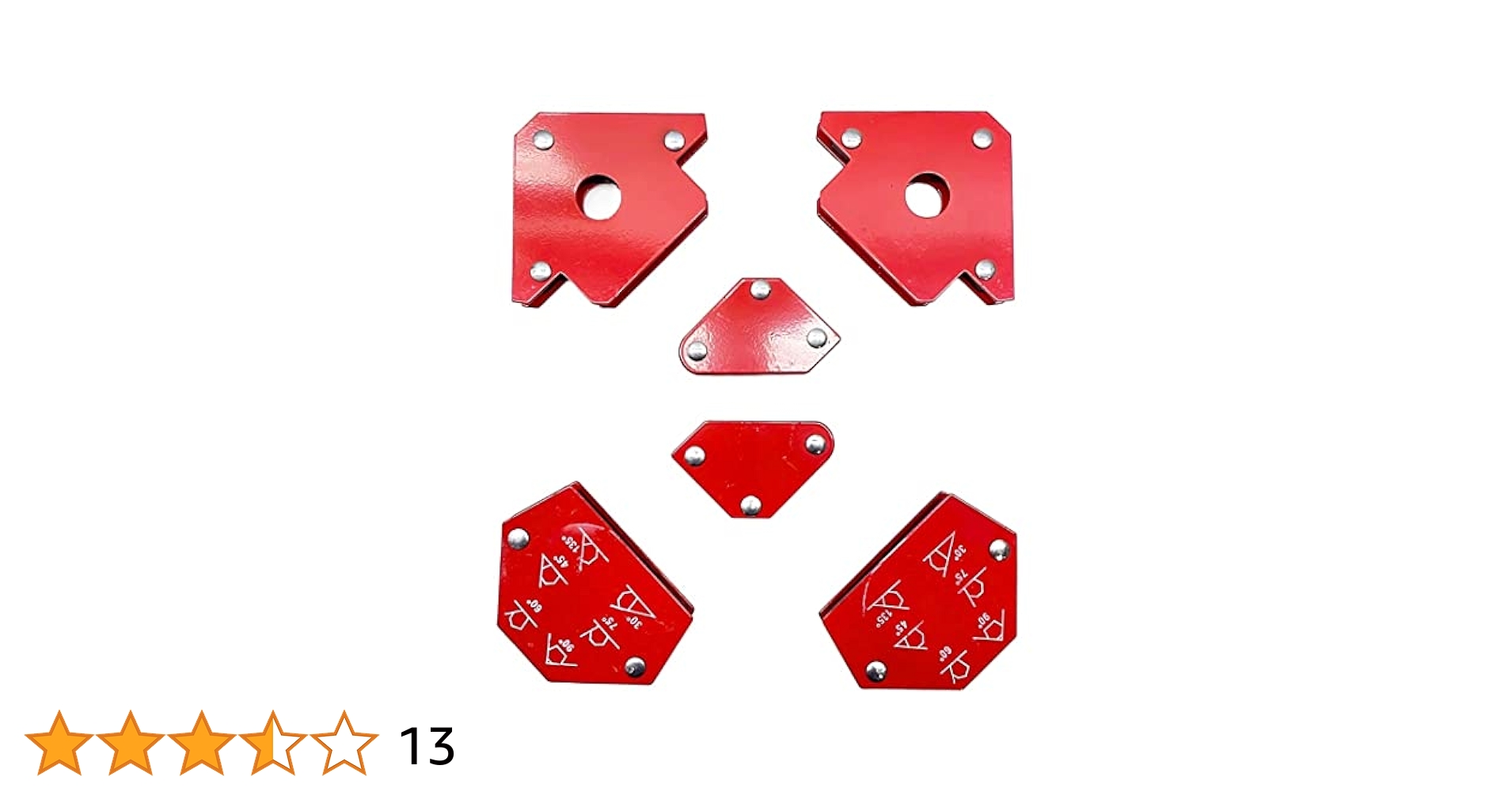 Nike ナイキ　エア　ジョーダン1 MID GS 22.5cm AJ1 NBA B) 溶接 マグネット ホルダー 6個セット 強力 超強力 クランプ